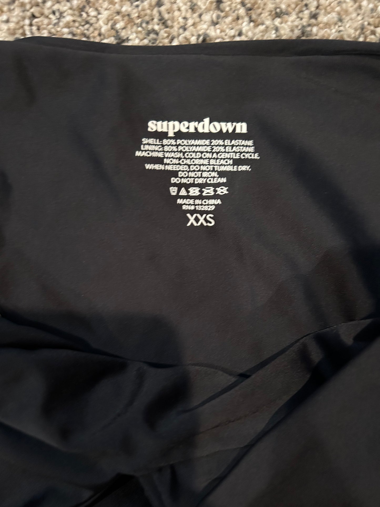 Revolve Superdown NEW Black One Piece