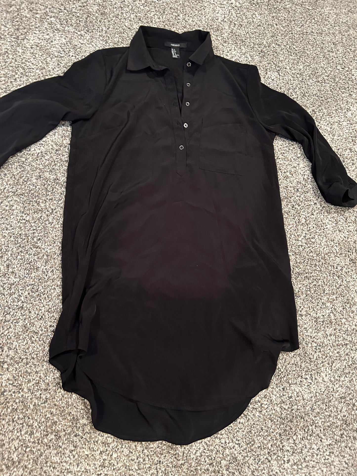 SoNoire Black One Piece with Black Cover-Up Shirt and Sunglasses - 3 Pieces