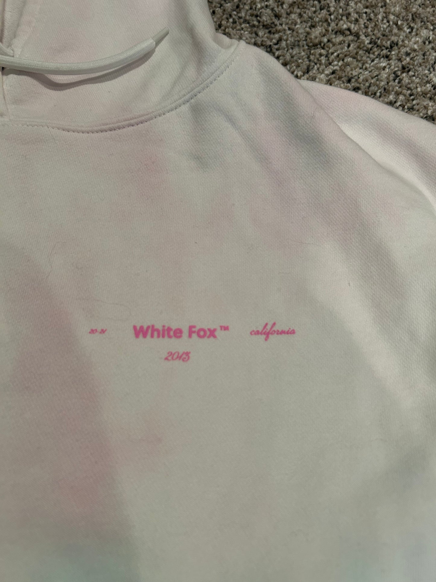 White Fox Heavy Tie-Dye Sweat Outfit