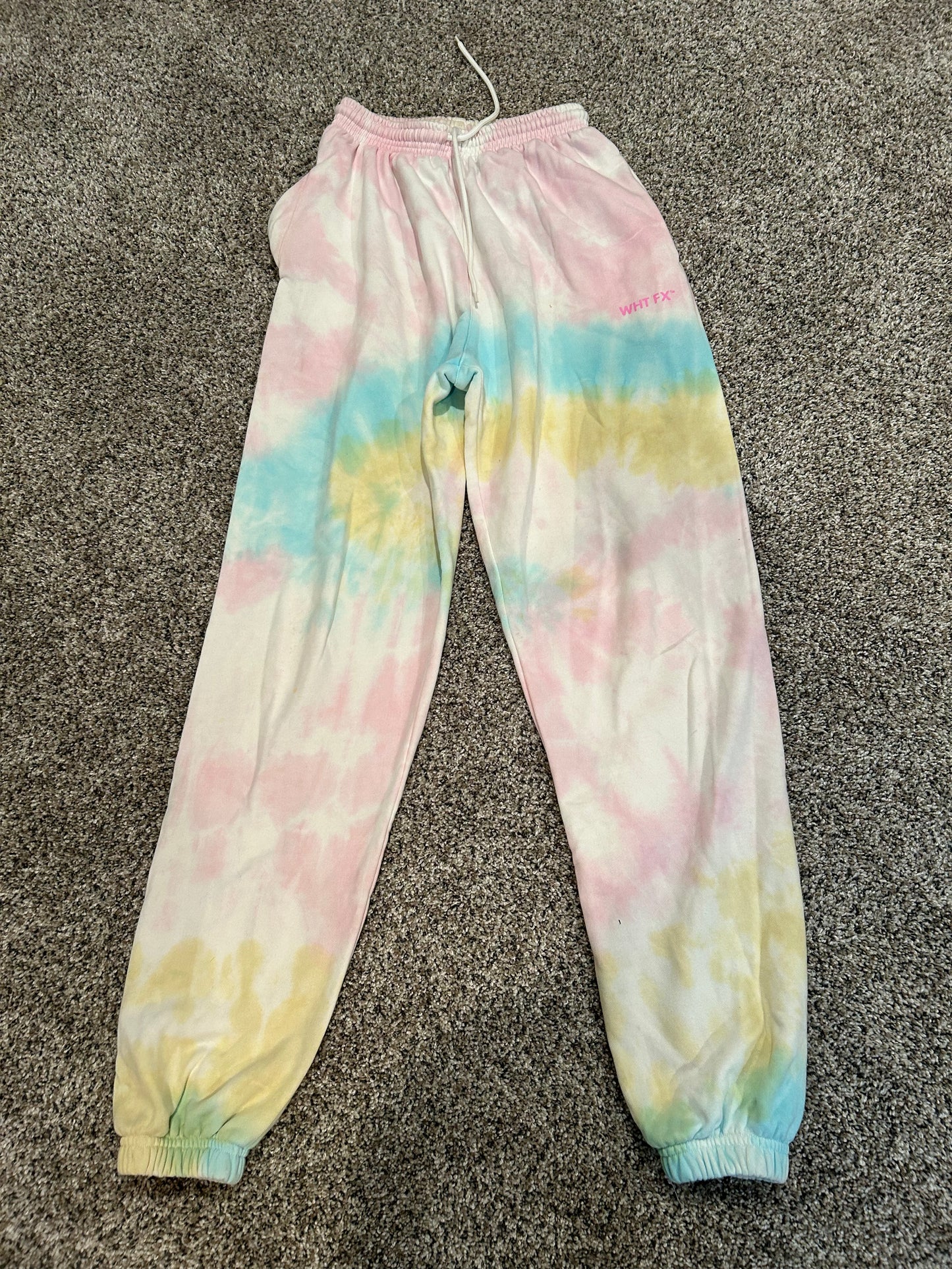 White Fox Heavy Tie-Dye Sweat Outfit