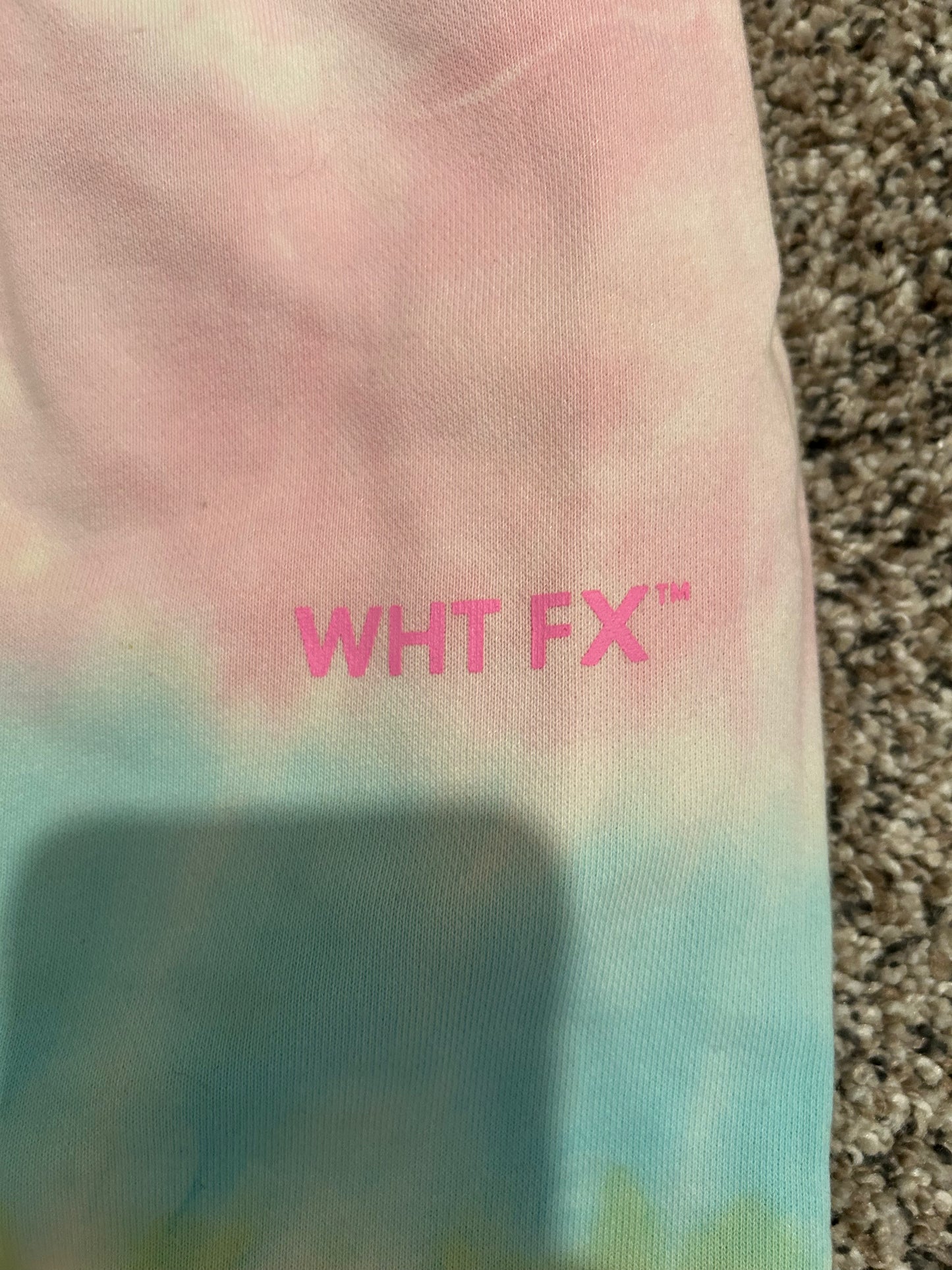 White Fox Heavy Tie-Dye Sweat Outfit