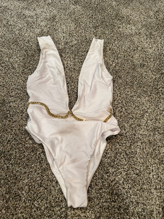 Revolve NEW Lovers and Friends White One Piece