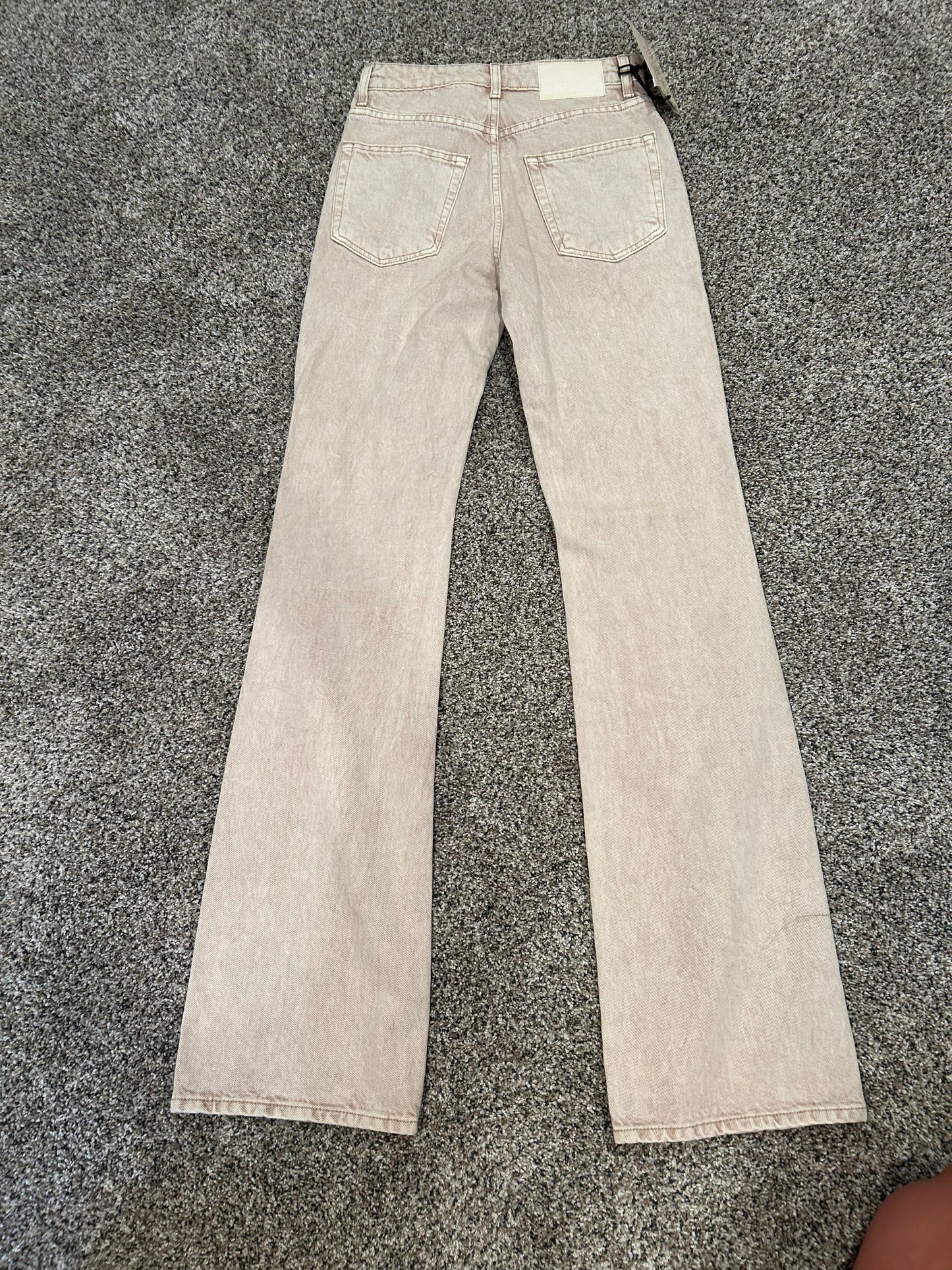 Revolve NEW Tan Grlfrnd Jeans - The Melanie